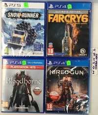 Gry PS4/PS5 Necromunda Hired Gun Bloodborne  Snowrunner