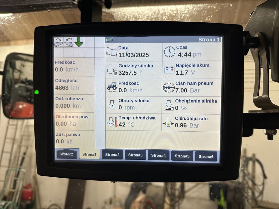 STEYR CVT6170 ciągnik rolniczy 50km/h 3257 mtg