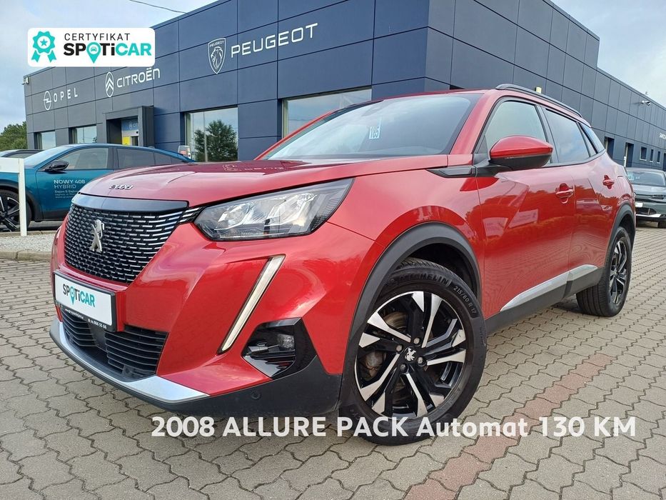 Peugeot 2008 #185# 2008 Allure 130KM Automat / I wł. / GWARANCJA