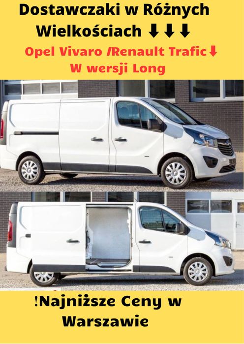 Promocja dostawcze24 Aut Warszawa Wynajem bus blaszak Ducato Jumper