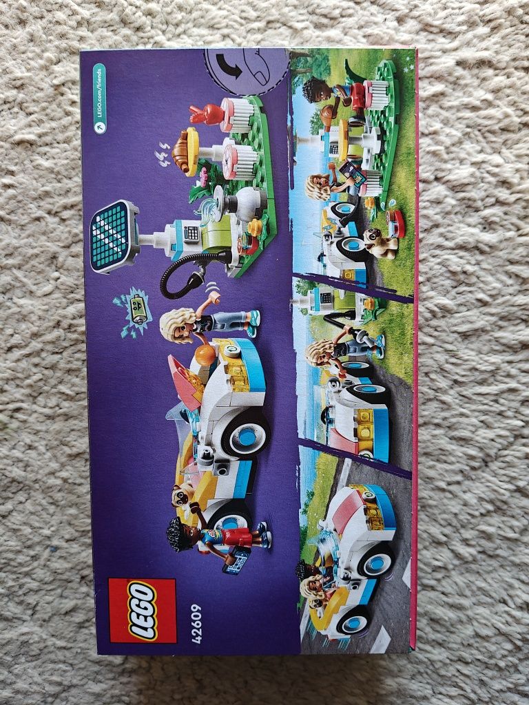 Lego Friends 42609 Samochód elektryczny i stacja ładująca