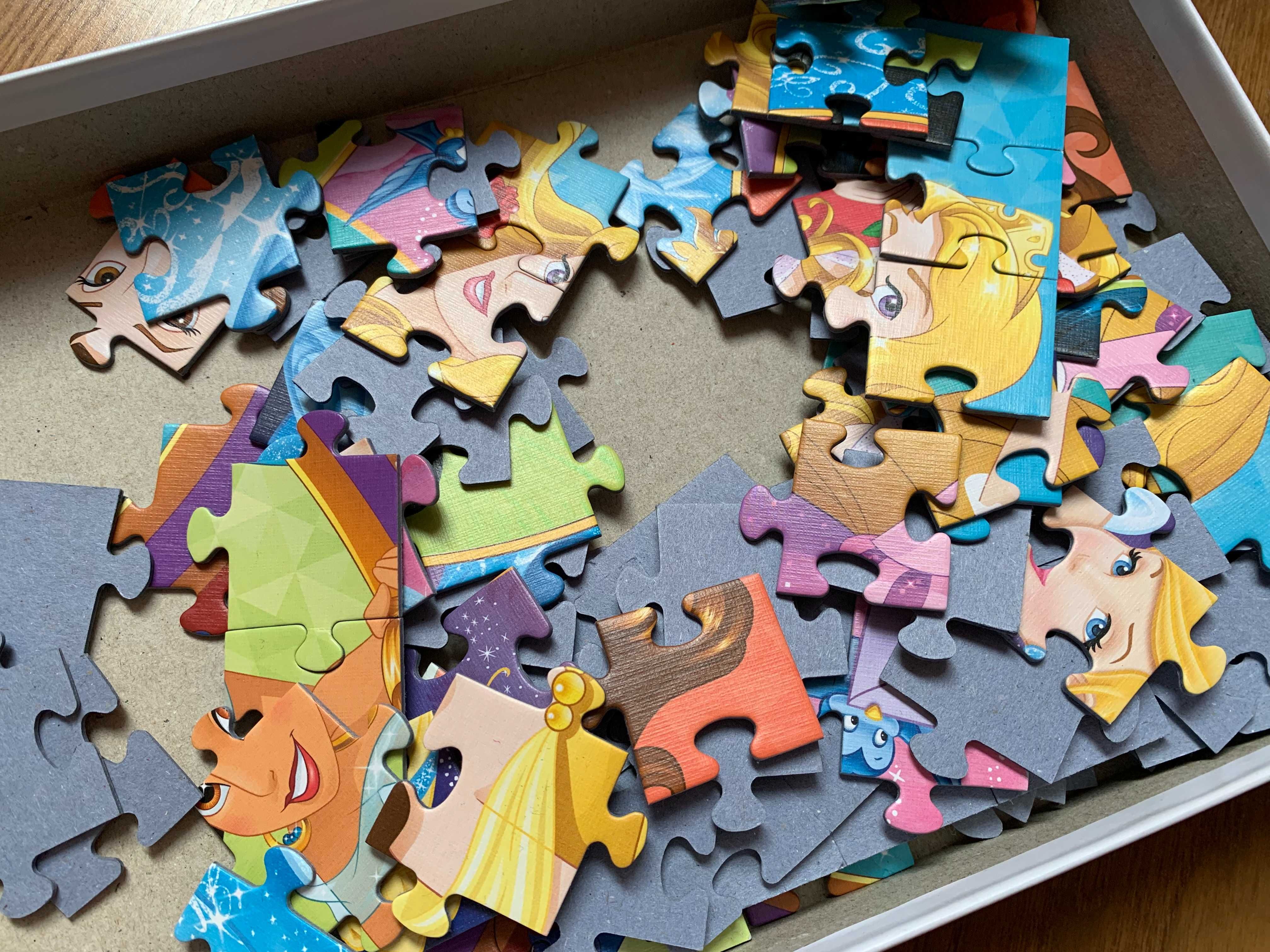 Puzzle JAK NOWE! Trefl Księżniczki Zaczarowana Melodia Disney 16419