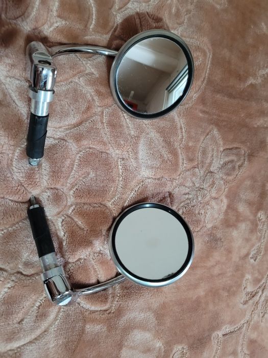 Lusterka motocyklowe chrom