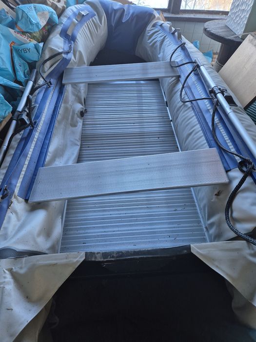 Ponton,Silnik,echosonda