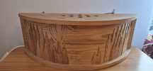 Lampa drewniana w skandynawskim stylu