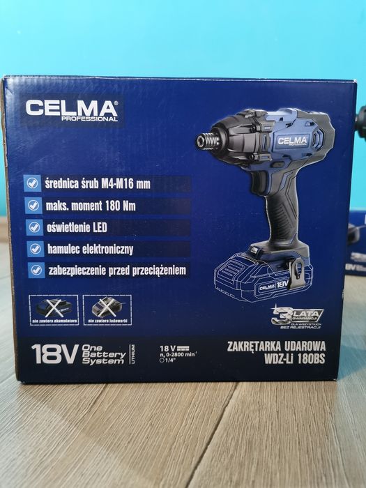 Zakrętarka udarowa Celma