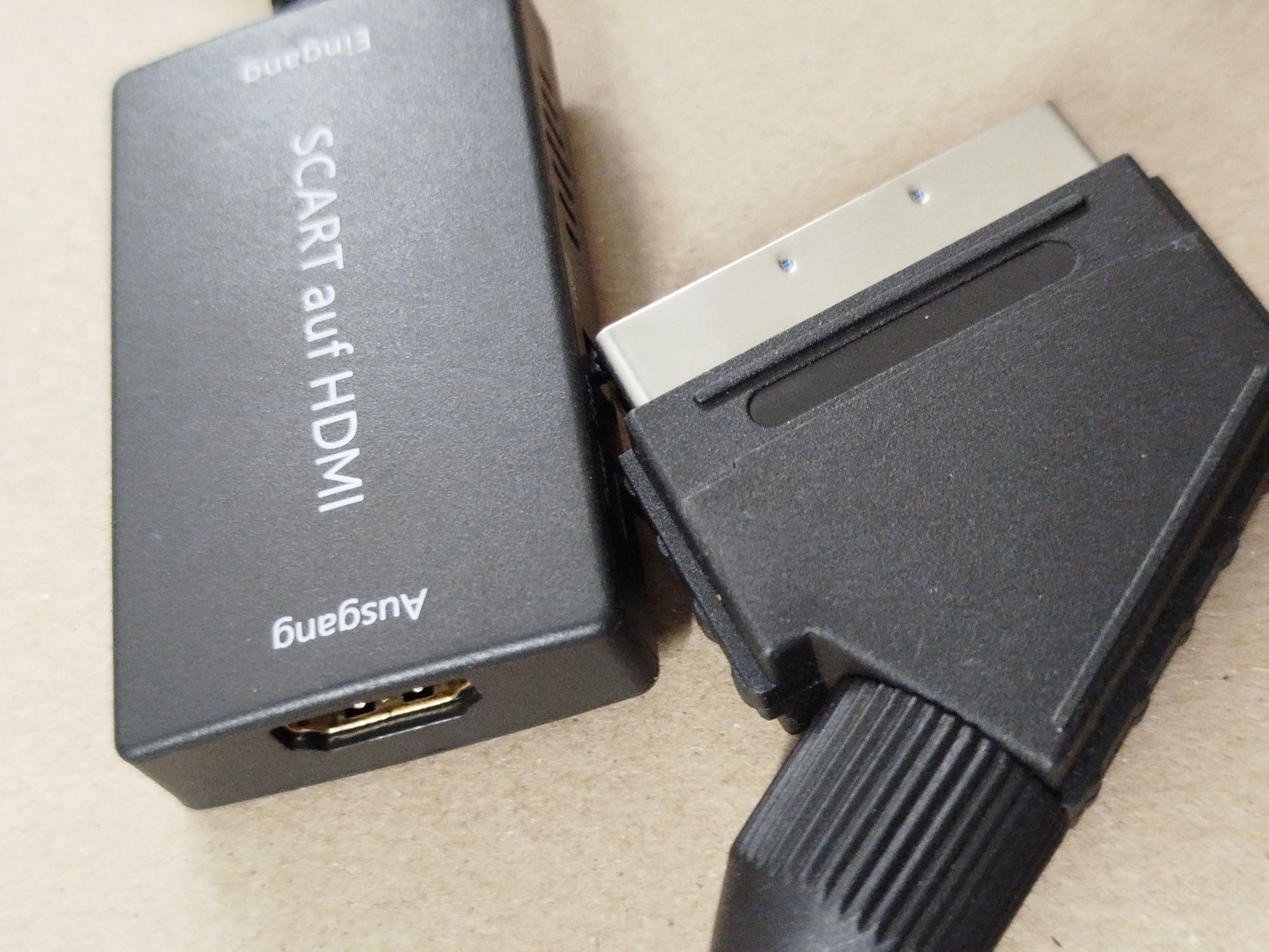 Konwerter SCART na HDMI 1080p (A8)