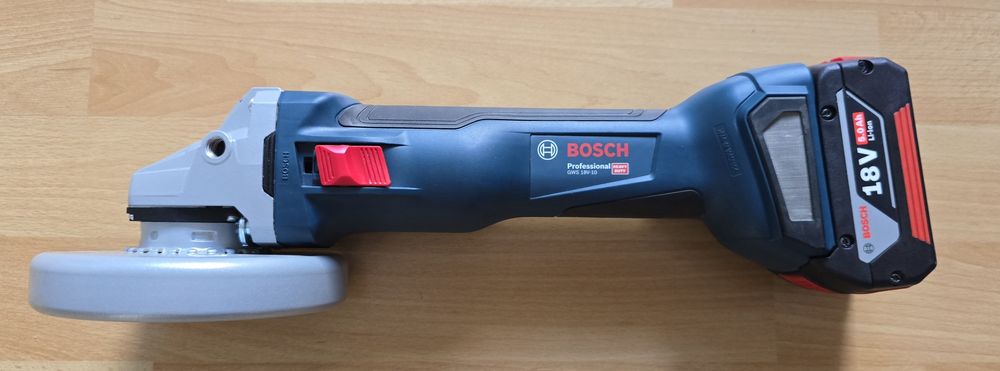 BOSCH GWS 18V-10 Szlifierka Kątowa Flex Diax 2xAku5.0Ah Ładowarka NOWA