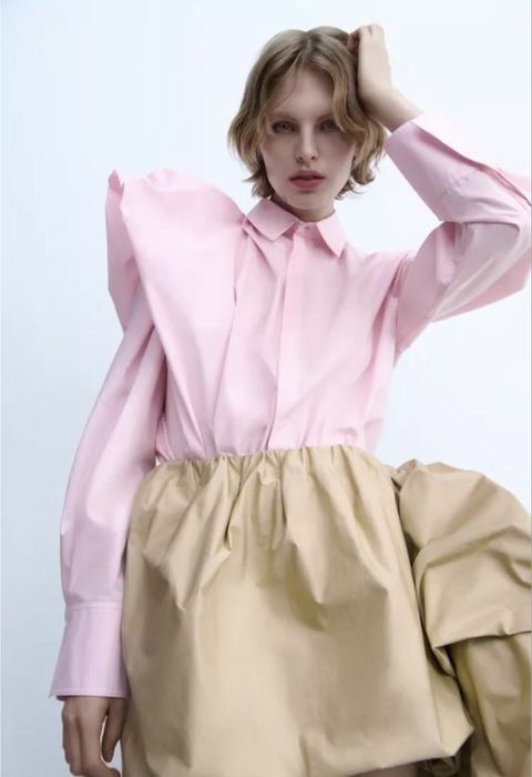 Стильна асиметрична блуза від zara