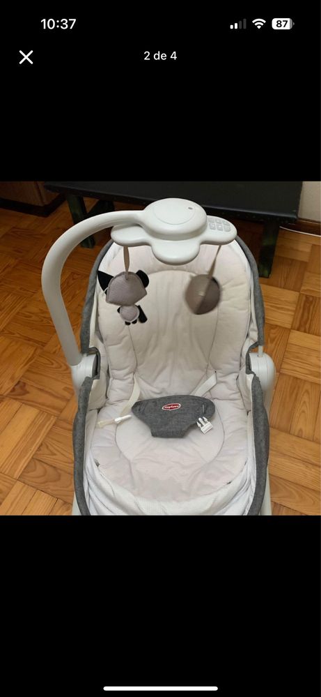Espreguiçadeira 3 em 1 Tiny love cozy rocker mapee