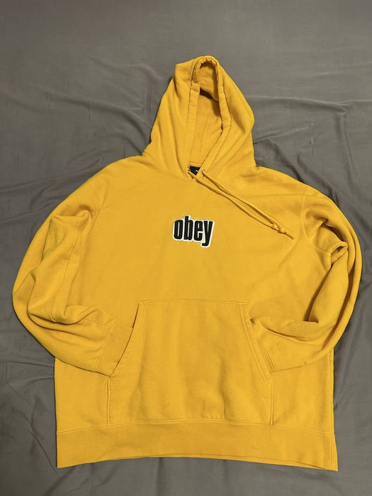 Худі OBEY Warp II Felpa схожа  на supreme Stussy