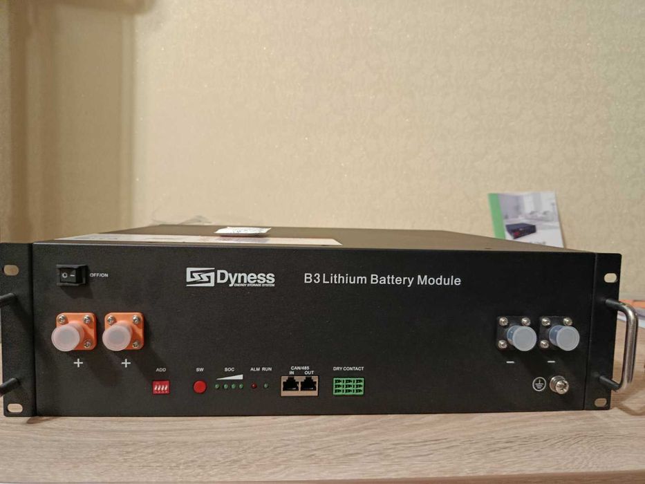 Резервне живлення Гібридний інвертор Easun 6,2 акумулятор Dyness WiFi.