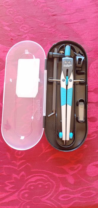 Kompasso Set 4 pieces - Rotring Germany 1928-Note-5E-Bloco4E Desde 2E.