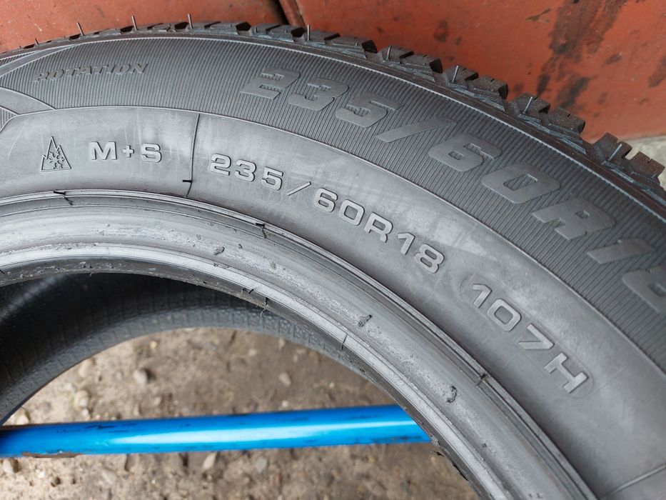 235/60/18 R18 Fulda Kristall Control 4x4 2шт ціна за 1шт зима шини
