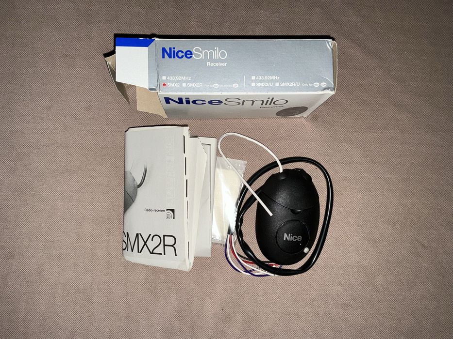 Odbiornik Nice SMX2 myszka sterowanie pilotem Nice Smilo