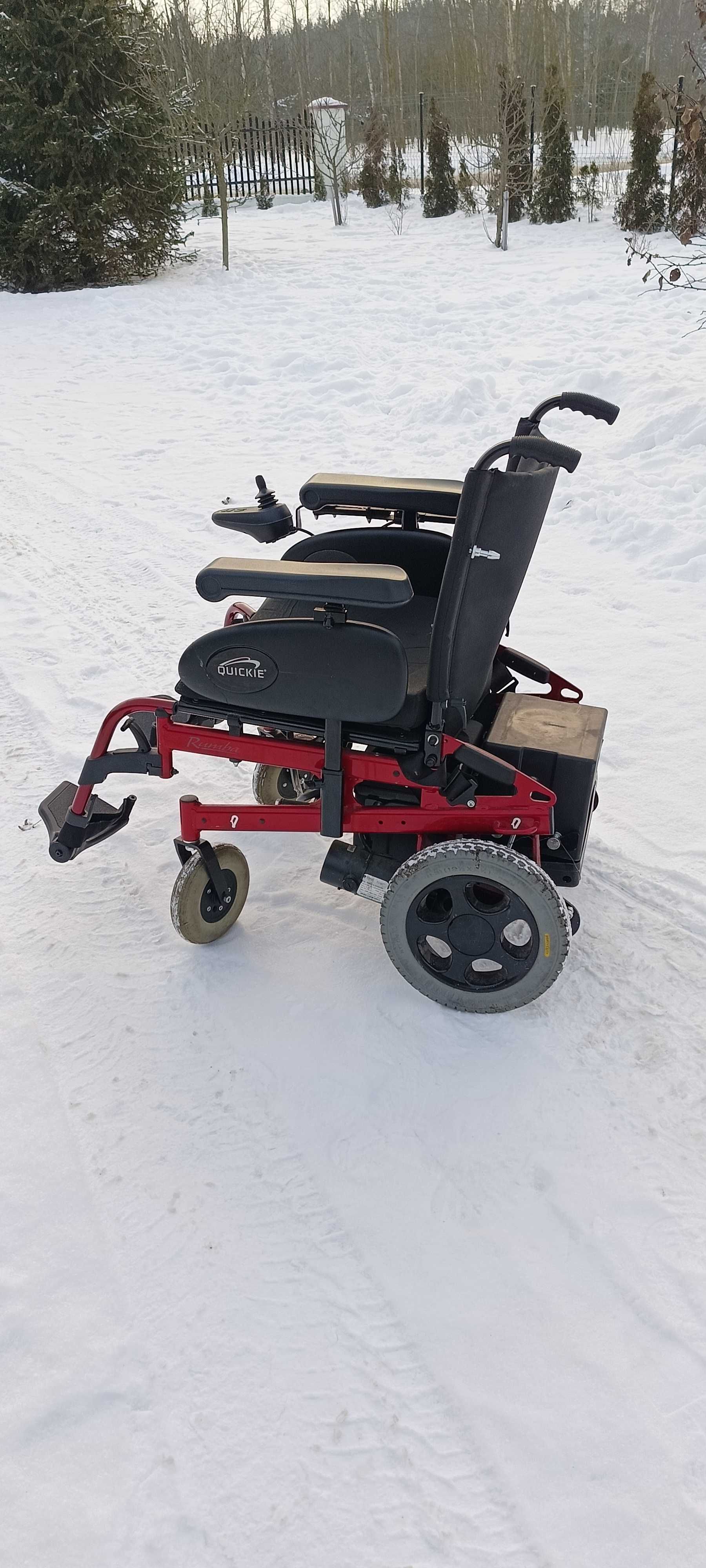 Wózek inwalidzki na akumulator Quickie Rumba