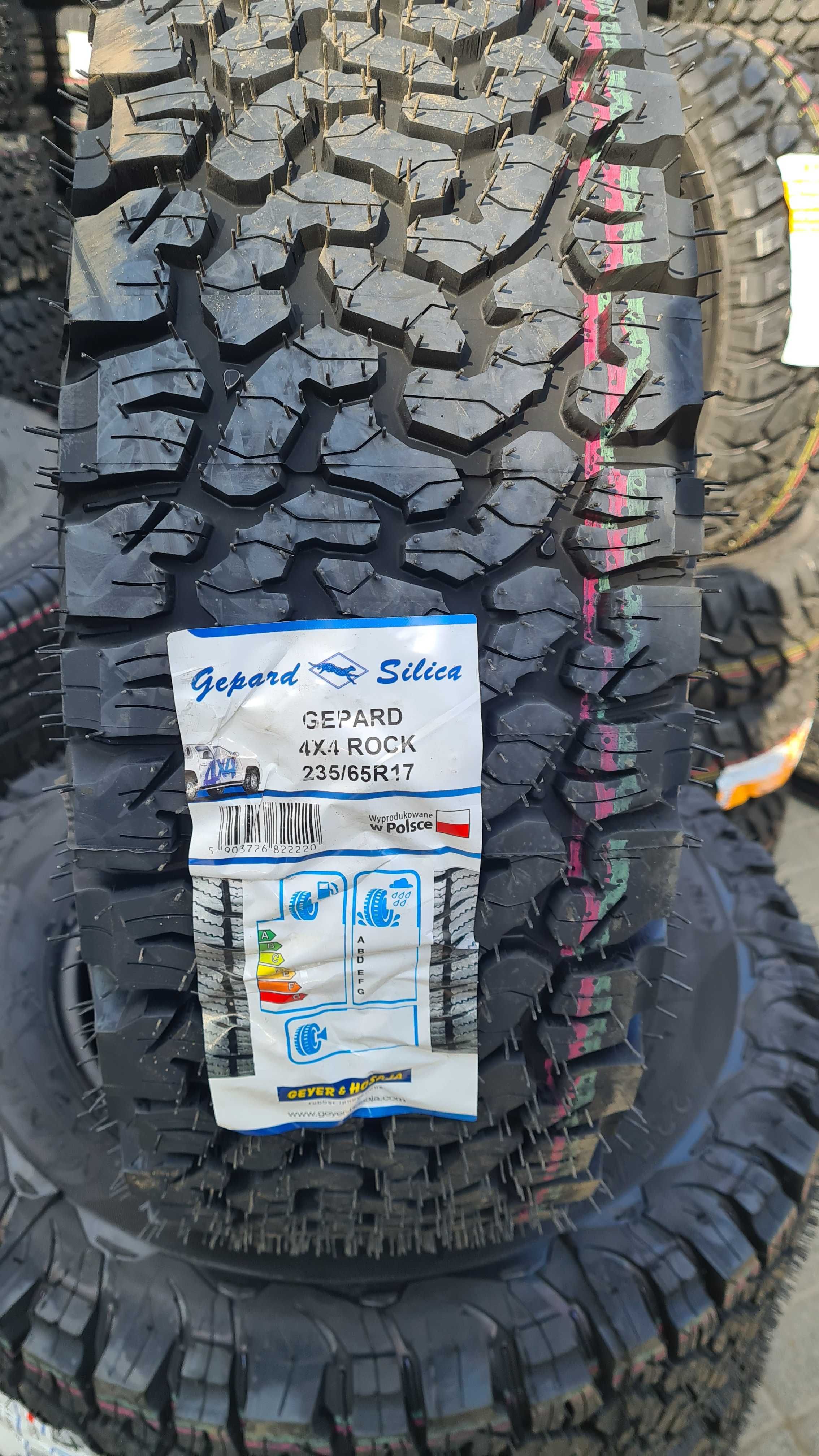 Opona Terenowa 265/65R17 Gepard Rock 4x4 A/T M/T Kopia BFGoodrich