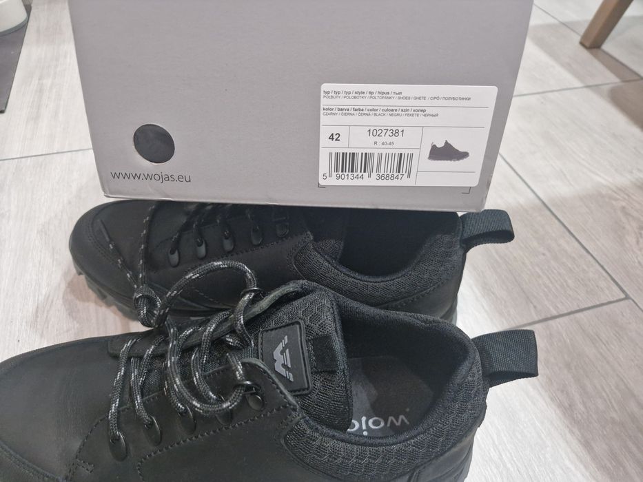 Buty Wojas czarne