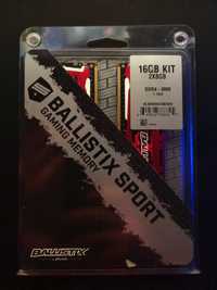 Ram Ballistix Sport 2x8gb ddr4