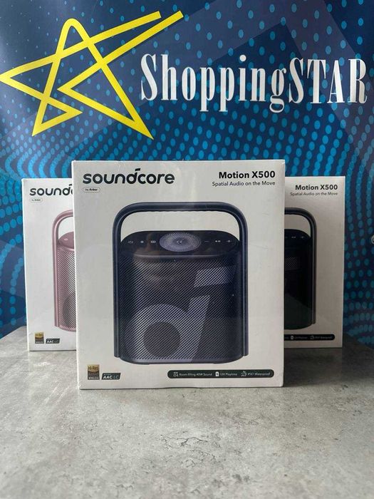 Акустика SoundCore Motion X500 Black/Blue/Pink • Нова !