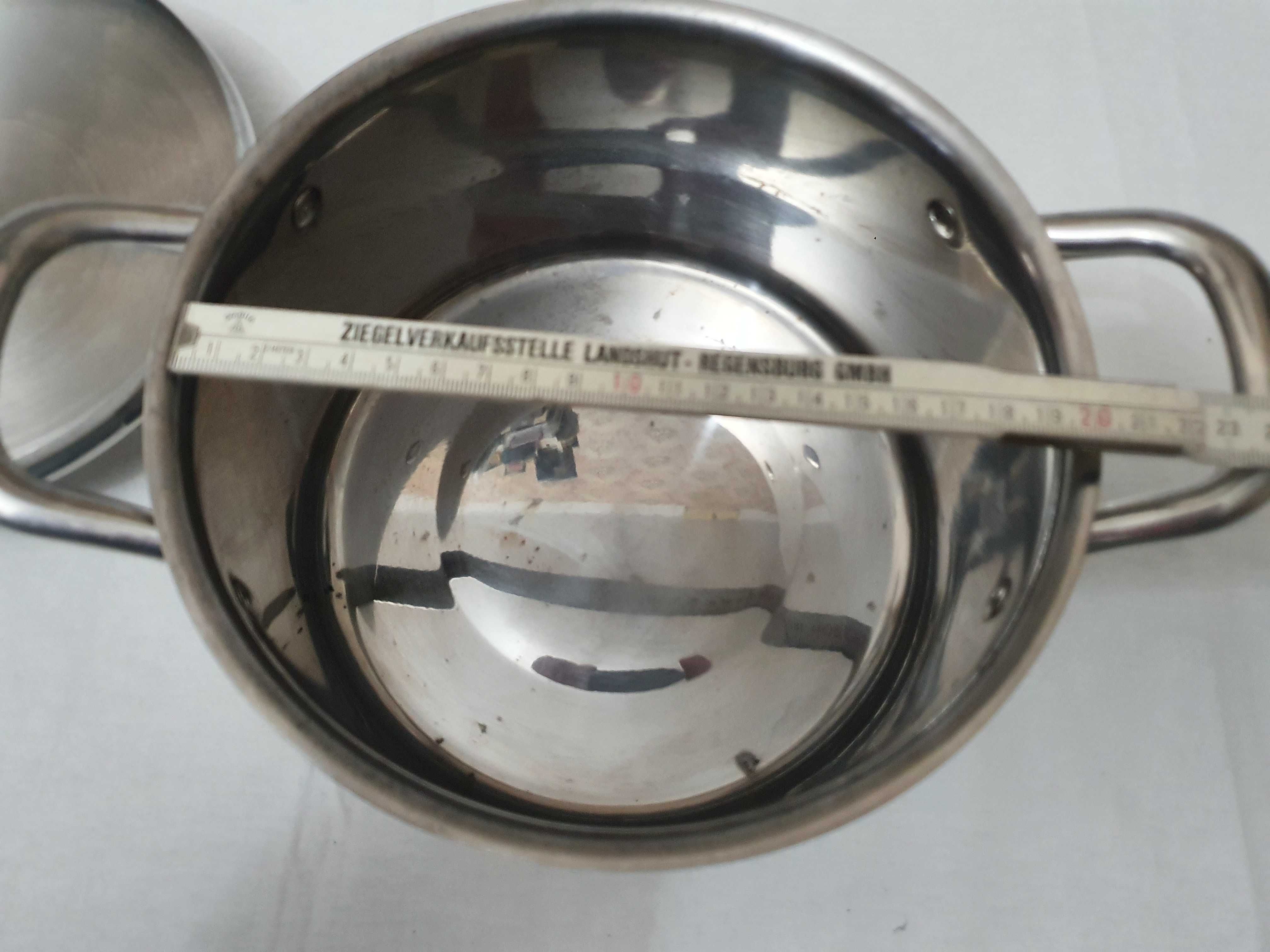 Кастрюля привезена  из Германии нержавейка на 3 л, Ø 20 cm
