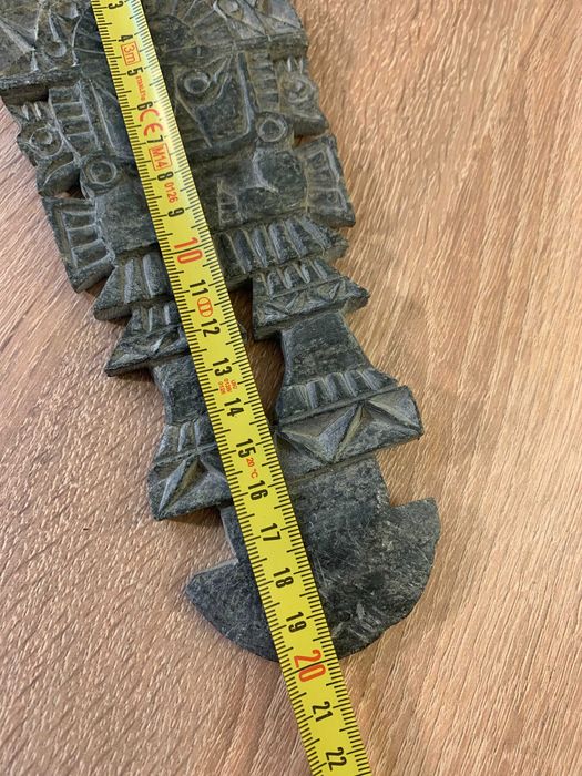 kamienna replika amulet Tumi, używany przez Inków Peru