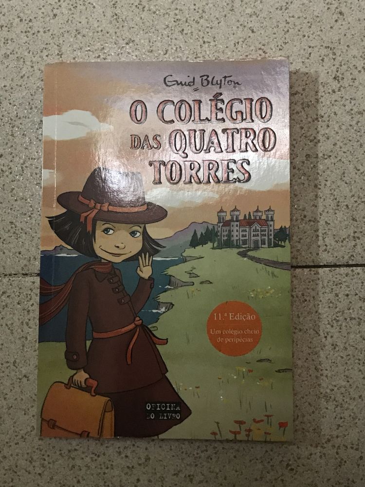 Livro - O colégio das Quatro Torres  1 - Enid Blyton