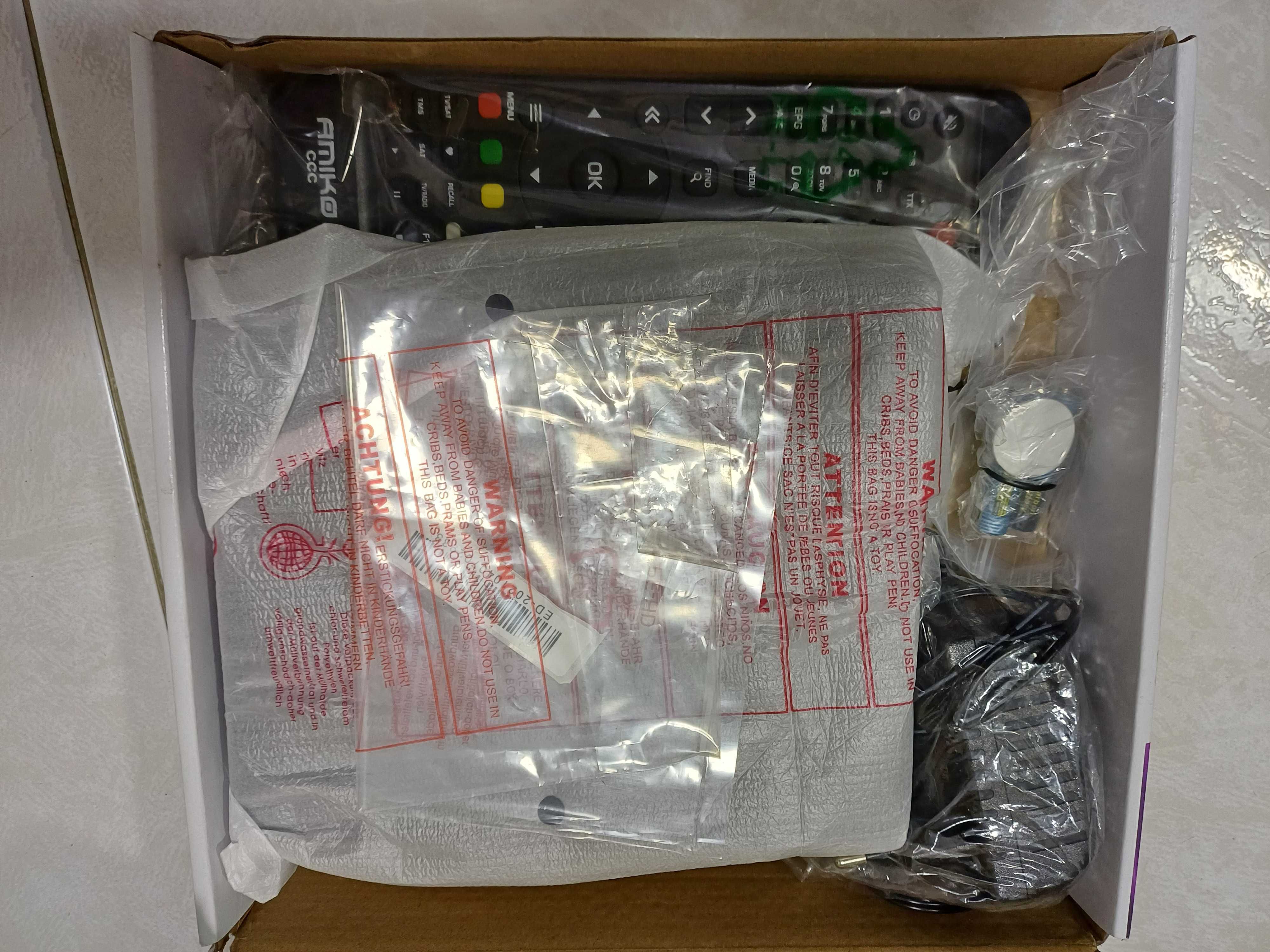 AMIKO hd8265+ tv box satelite / cabo / terreste