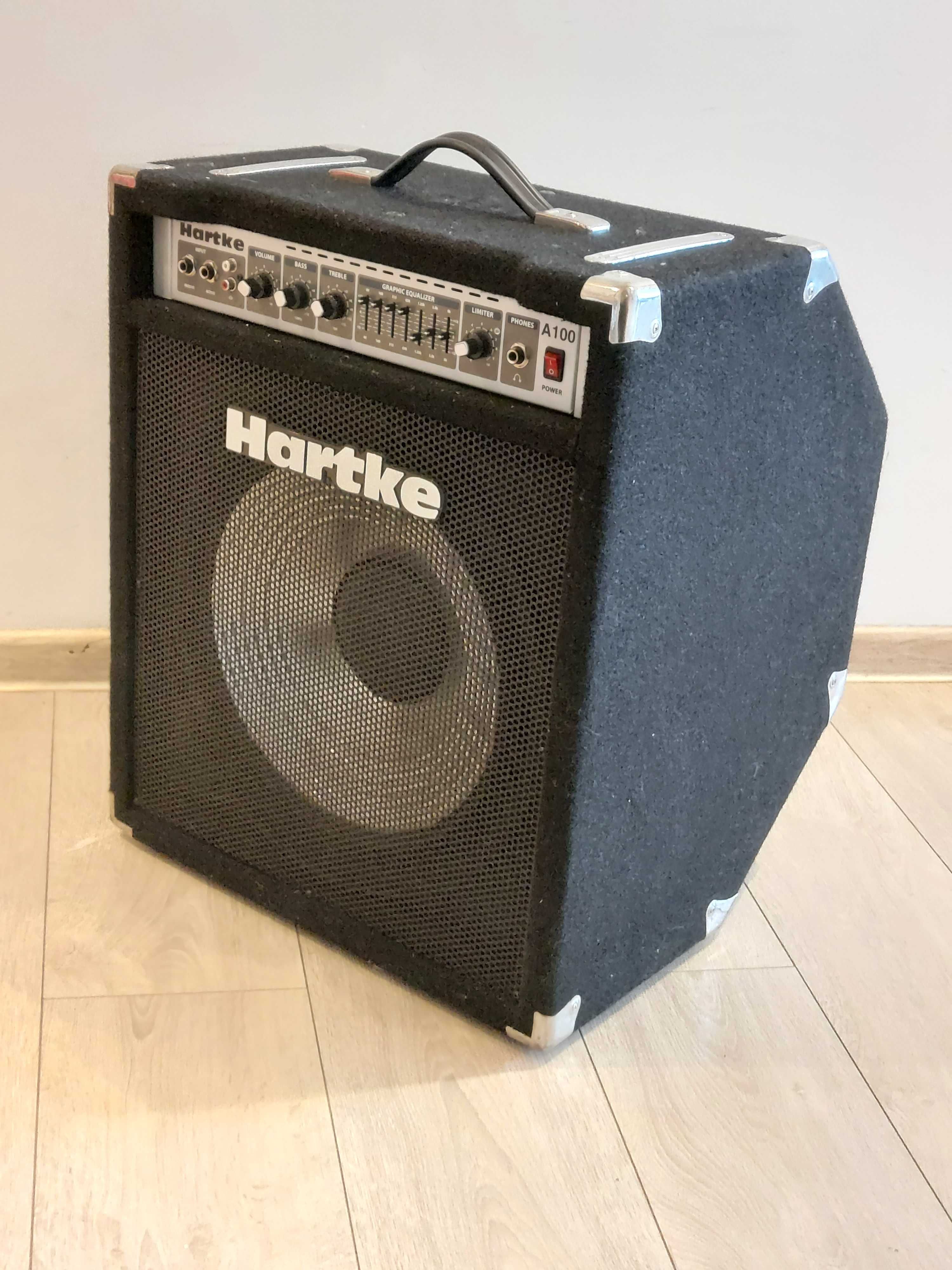 Wzmacniacz Basowy HARTKE A100 15 cali 100W Combo gitara basowa
