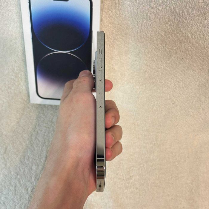 iPhone 14 Pro Max 256 Silver Neverlock. 2 Сим (физ+есим) Акб 87%