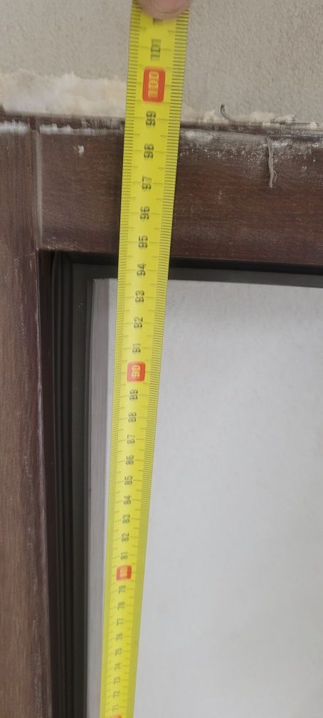 Drzwi wejściowe 90 orzech