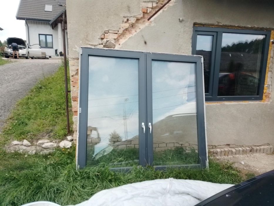 Okno 170 x 178 z demontażu