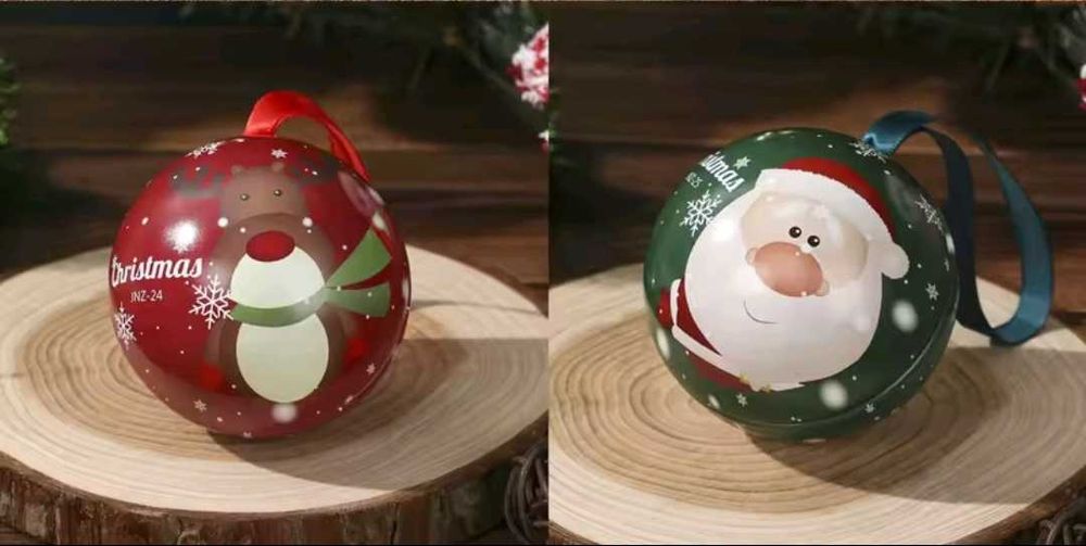 Pequena Bomboneira - Bola de Natal em Flandres