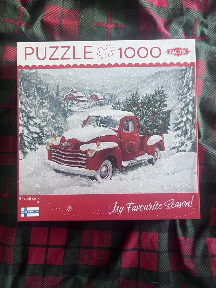Puzzle 1000 Christmas Tree Truck