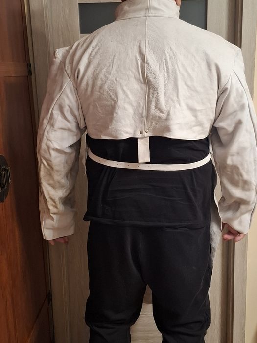 Kurtka spawalnicza +odpinany fartuch