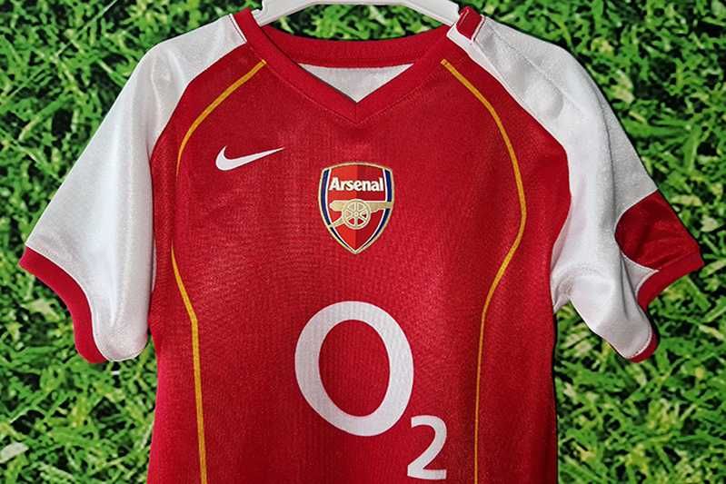 Arsenal Football Club Nike 2004/05 home rozm. 80-86CM /12-18 miesięcy/