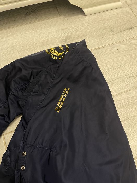 Мужской Бомбер Куртка Alpha Industries ma1 schott
