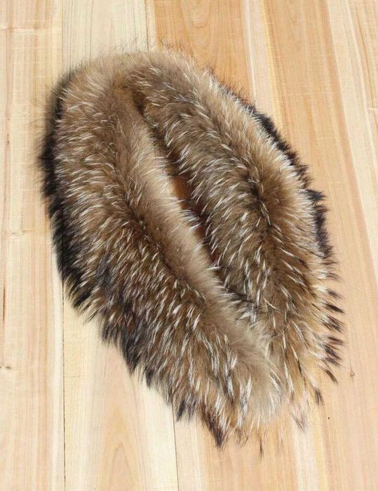 Kołnierz z futra jenota naturalnego 110 cm