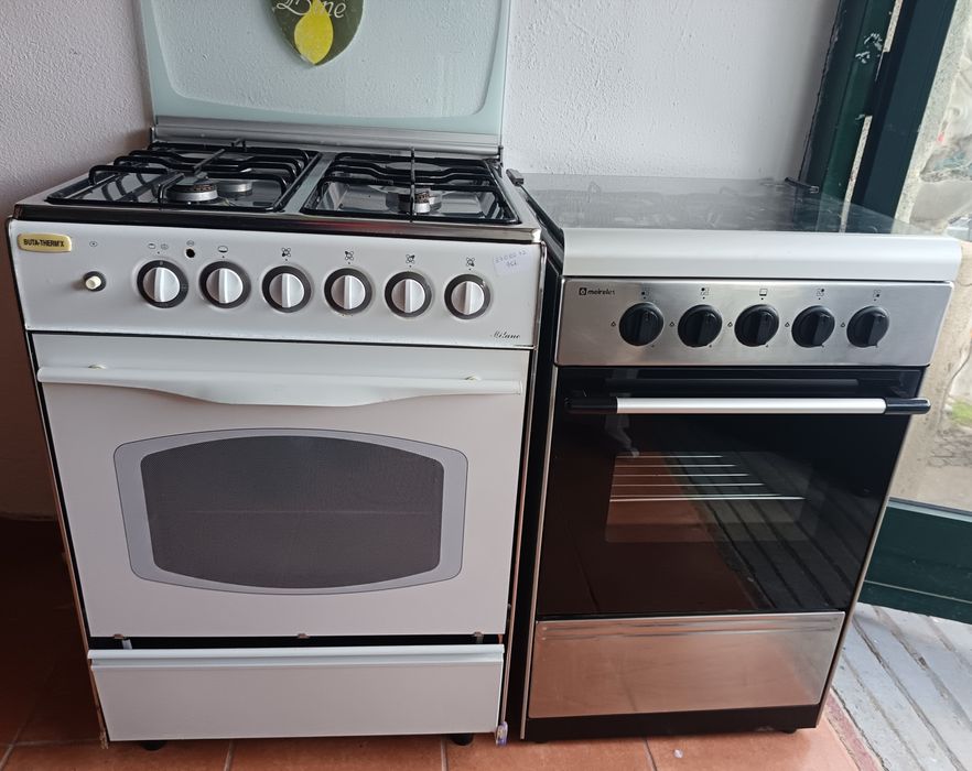 Fogões a gás com forno elétrico