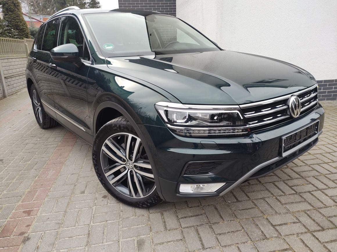 VW Tiguan 2,0Tdi DSG/4x4/Panorama Dach/Skóry/Virtual Cocpit Zarejest..