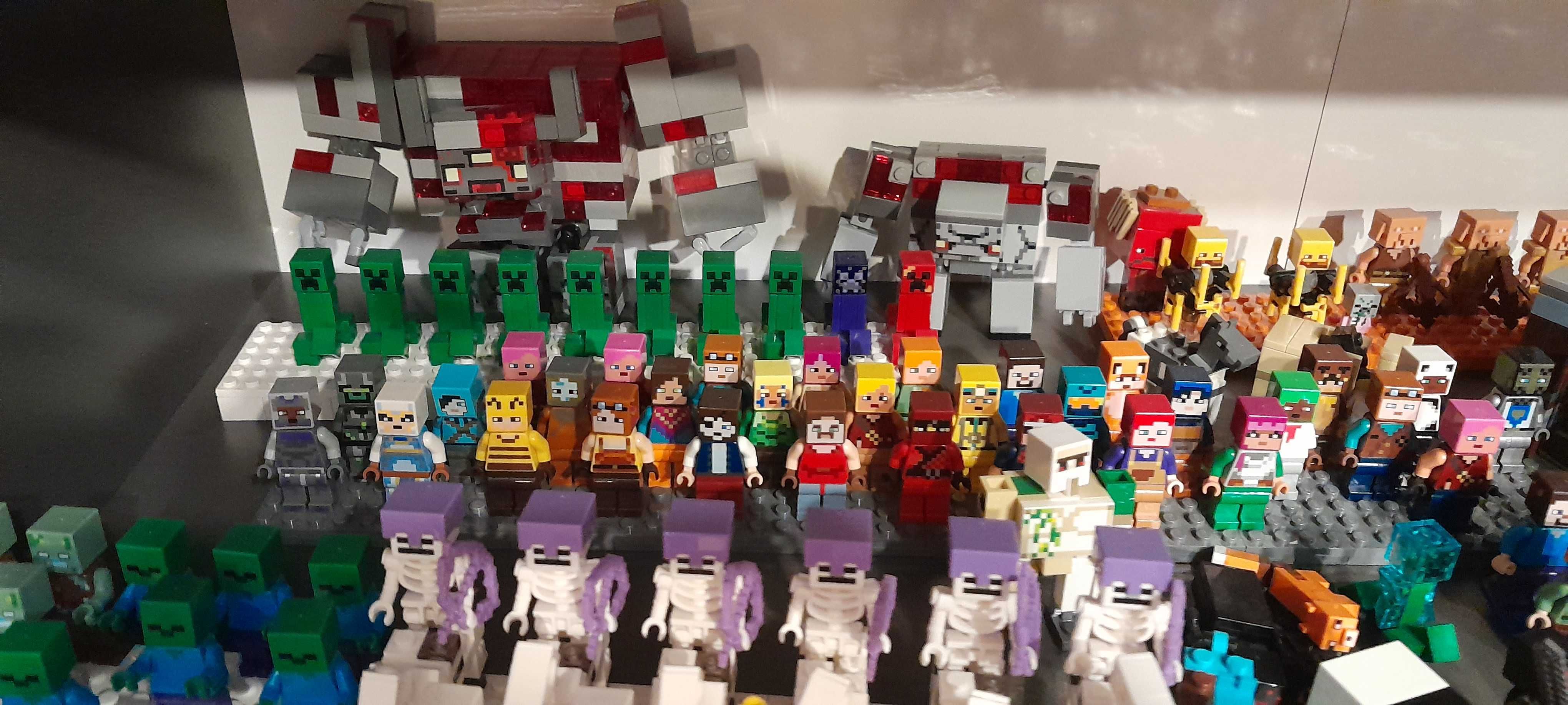 Lego minecraft figurki