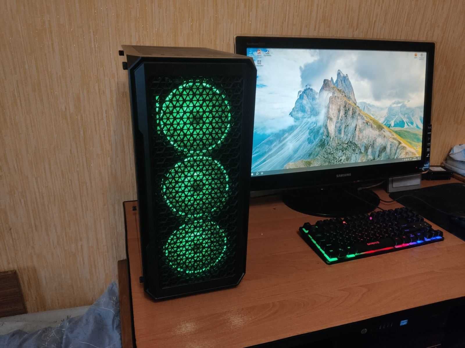 ИГРОВОЙ КОМП AMD Ryzen 5 5500, GTX 1660 (6 Gb),DDR4 (16 Gb),SSD 256 Gb