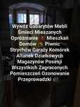 Opróżnianie Mieszkań Domów Wywóz Mebli Gabarytów Śmieci Przeprowadzki