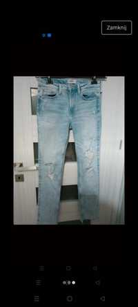 Spodnie jeans xxs