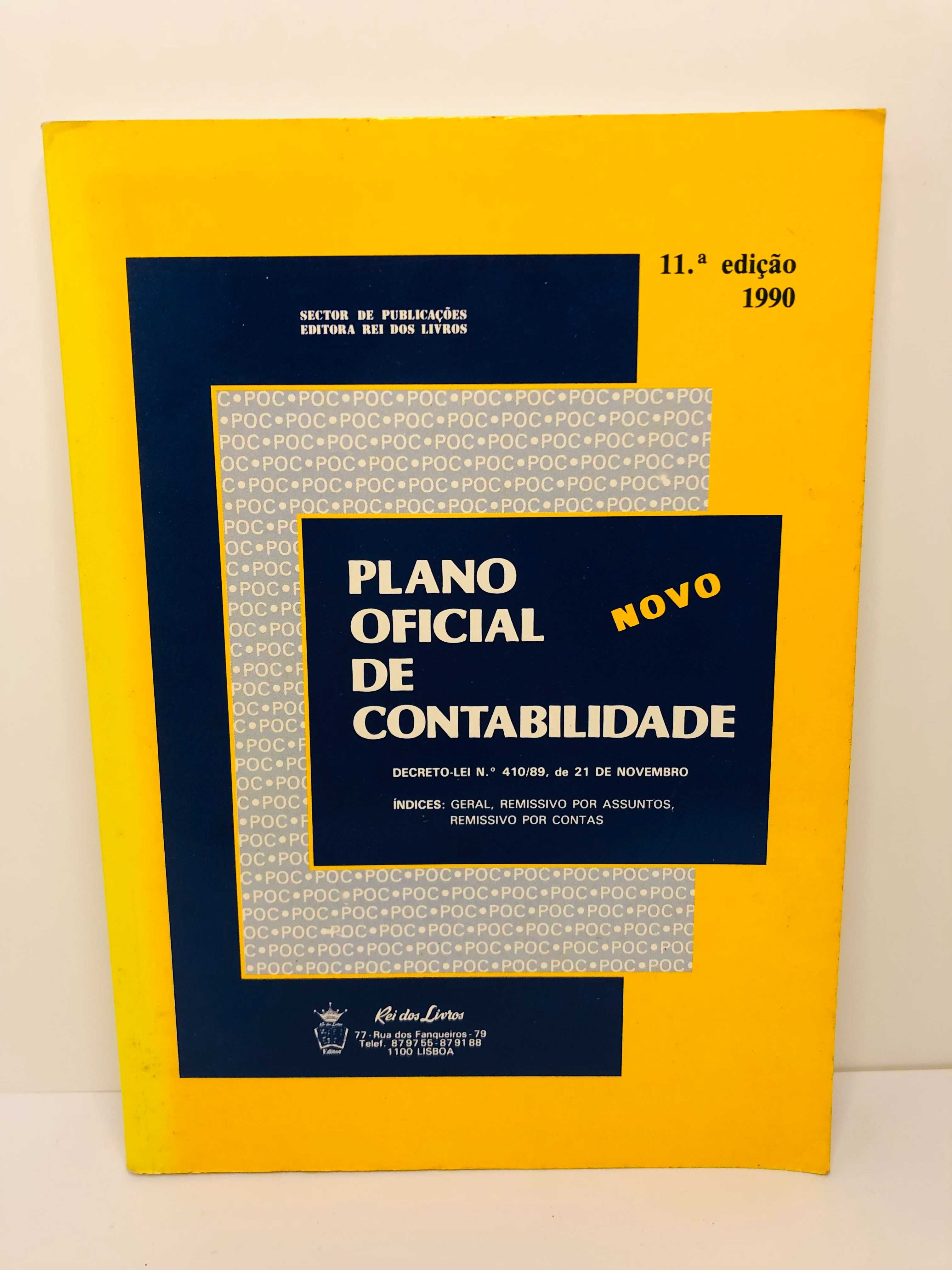 Plano Oficial de Contabilidade 11a Edição 1990