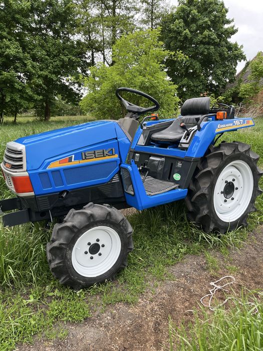 Traktorek Iseki TU 167 glebogryzarka  4x4 17 km