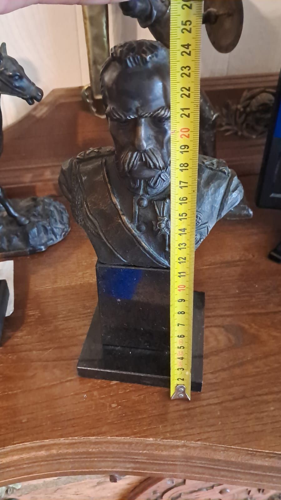 Piłsudski figurka z brązu na podstawie 1932