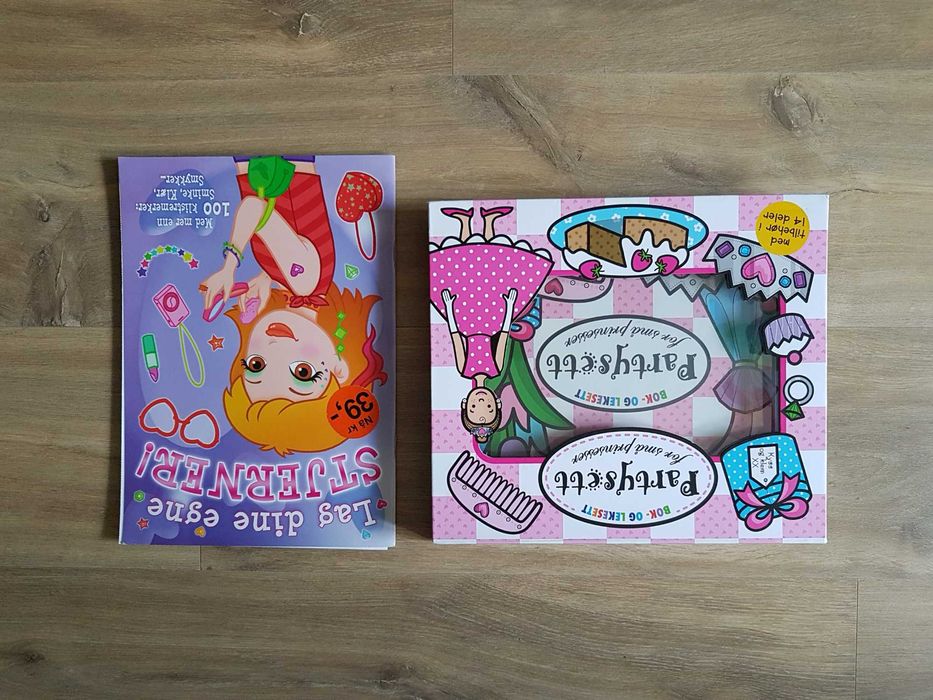 Kartonowa książeczka Przyjęcie księżniczki elementy do zabawy