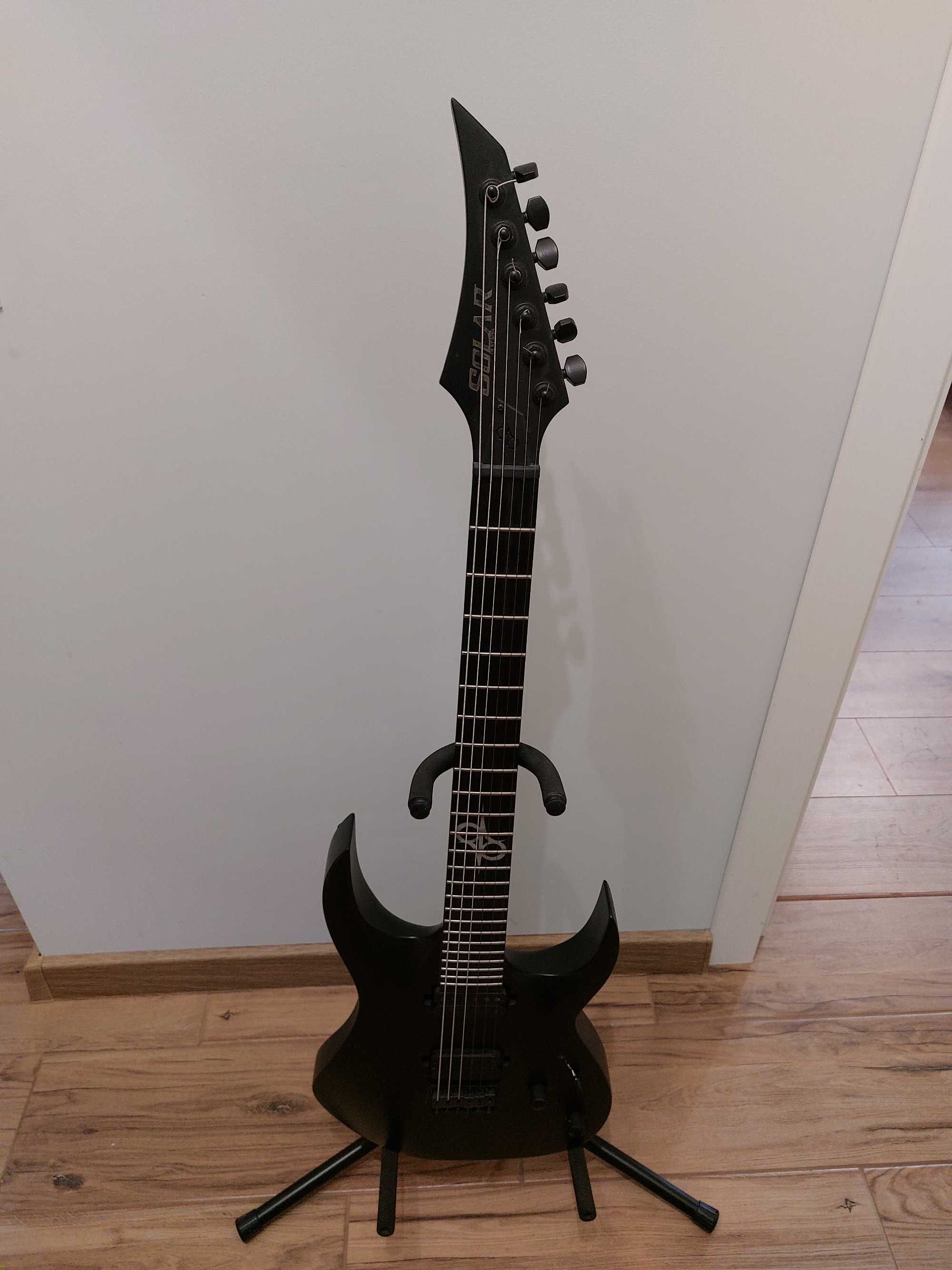 Solar Guitar A2.6 Carbon Black