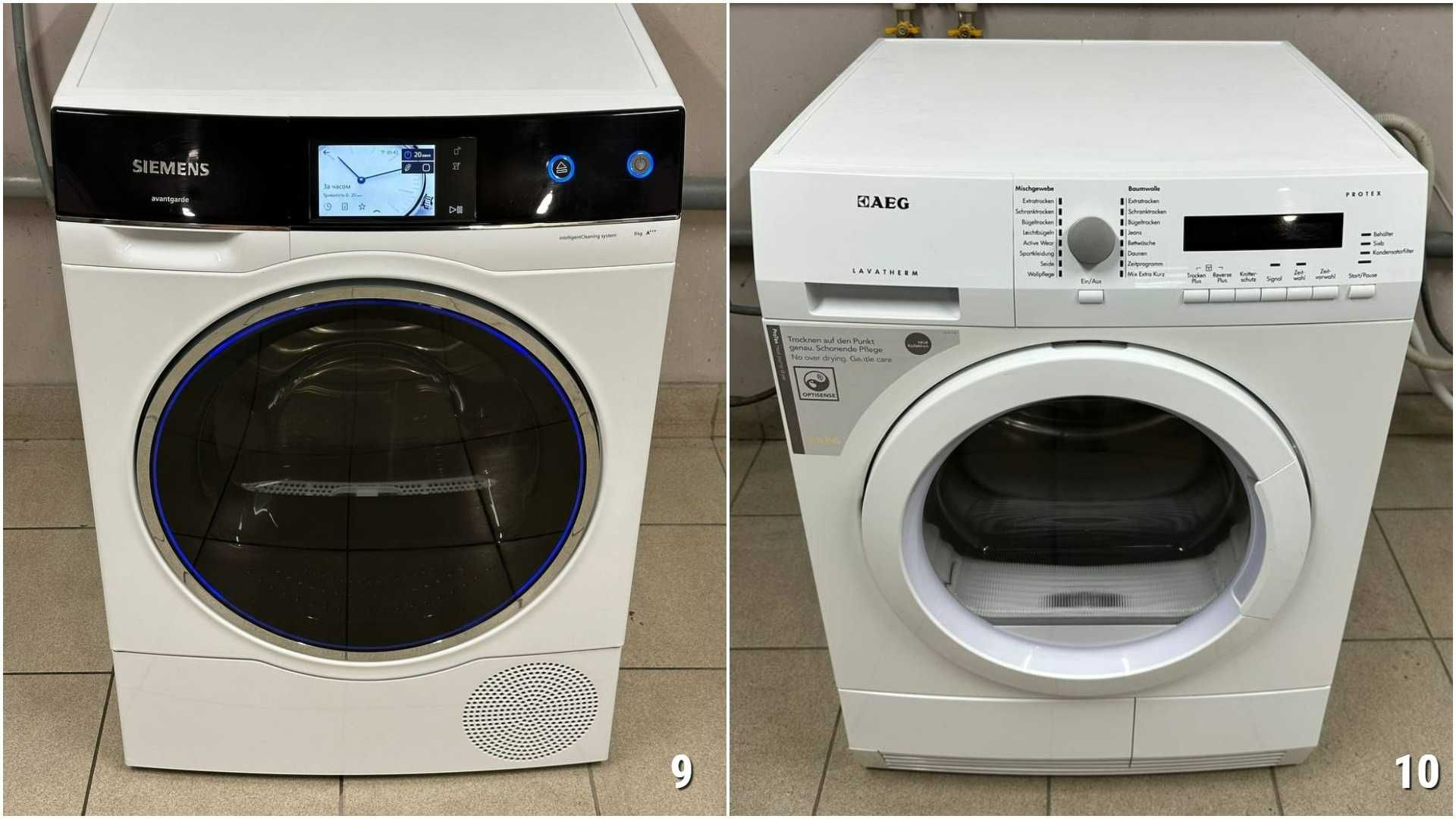 СУШИЛЬНА Машина MIELE 8861 Компрессорна Тепловий насос 8кг Бу